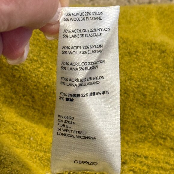 Free People Mustard Cardigan Sweater - Picture 6 of 16